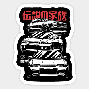 Skyline GTR Collection Sticker